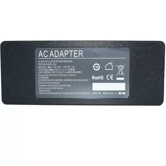 Cargador / Adaptador para Laptop AC-Sony-VAIO GENERICO de 90W 19.5V-4.74A (6.0*4.4) - Imagen 2
