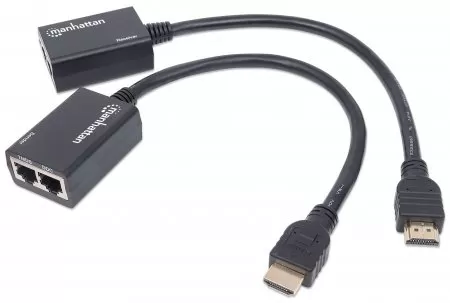 207386 Extensor de HDMI por Cat5e/Cat6; Extiende tu señal de 1080p hasta a 30m - Imagen 3