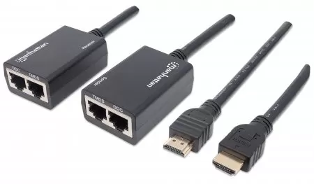 207386 Extensor de HDMI por Cat5e/Cat6; Extiende tu señal de 1080p hasta a 30m