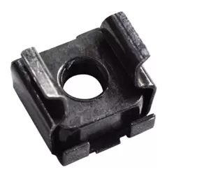 Caja de 50 Tuercas Enjauladas LACES LA100TE1224X50, Fosfato, Negro