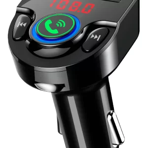 Transmisor de Audio Bluetooth para Auto Manos Libres Carga Rápida | PERFECT CHOICE