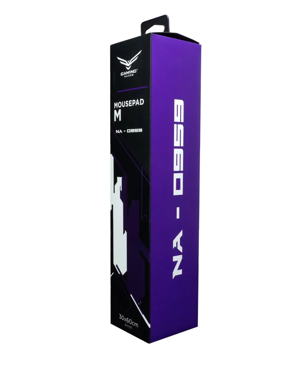 Mousepad M 30x60cm 4mm, base fabricada en cuacho, superficie de microfibra multispandex seda. Modelo NA-0959 - Imagen 4