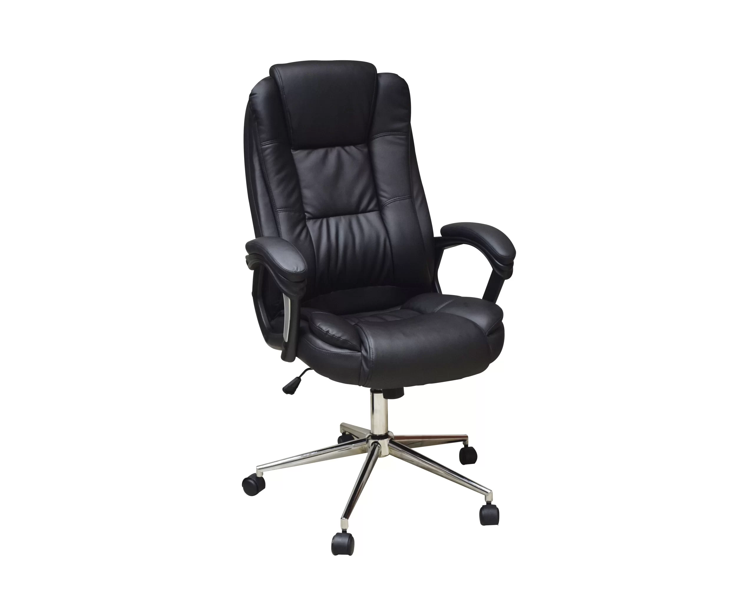 Silla Ejecutiva Naceb Technology Negro NA-0930N, Ejecutiva, Asiento acolchado, Negro, Vinipiel - Imagen 2