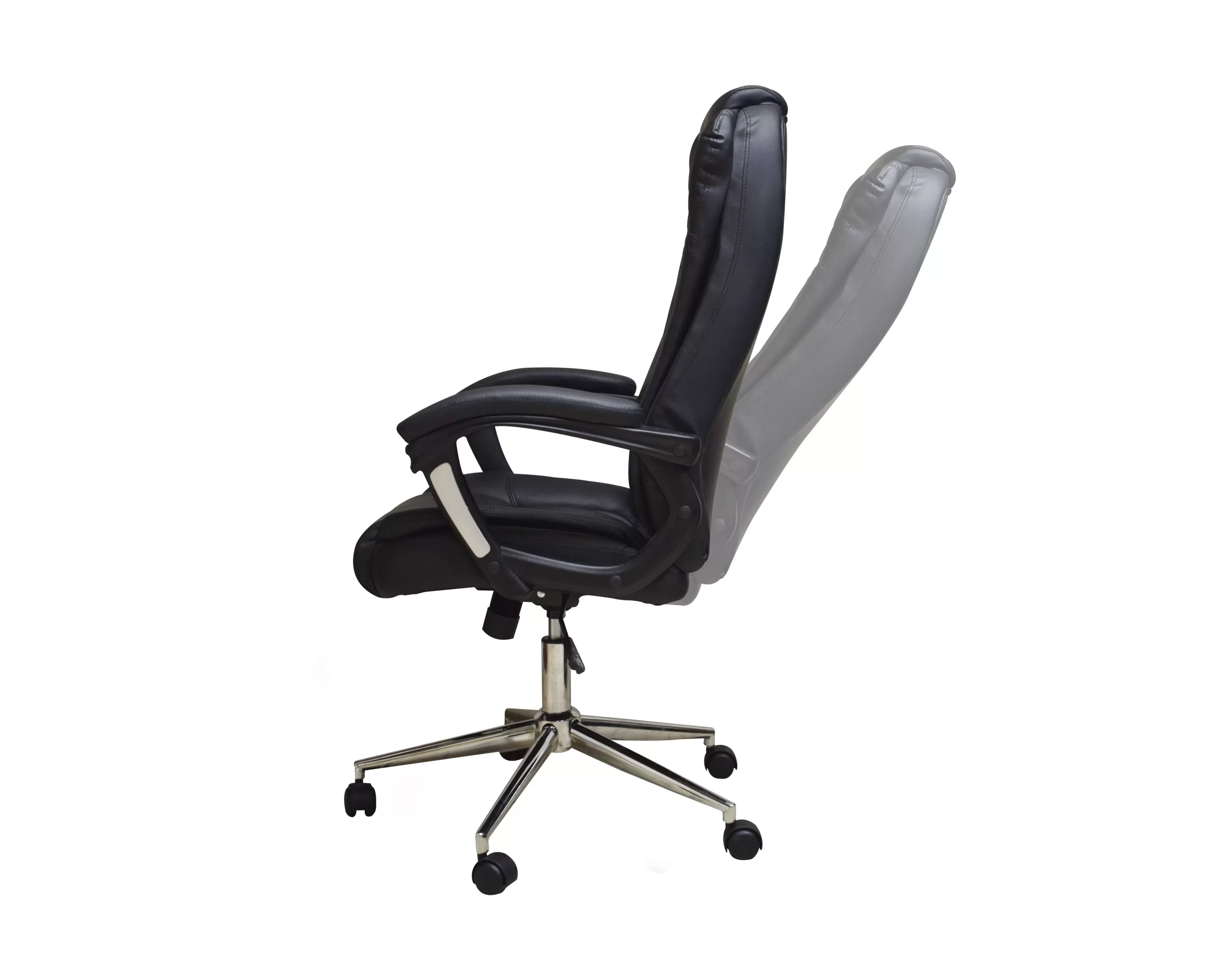 Silla Ejecutiva Naceb Technology Negro NA-0930N, Ejecutiva, Asiento acolchado, Negro, Vinipiel - Imagen 5