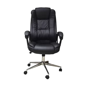 Silla Ejecutiva Naceb Technology Negro NA-0930N, Ejecutiva, Asiento acolchado, Negro, Vinipiel