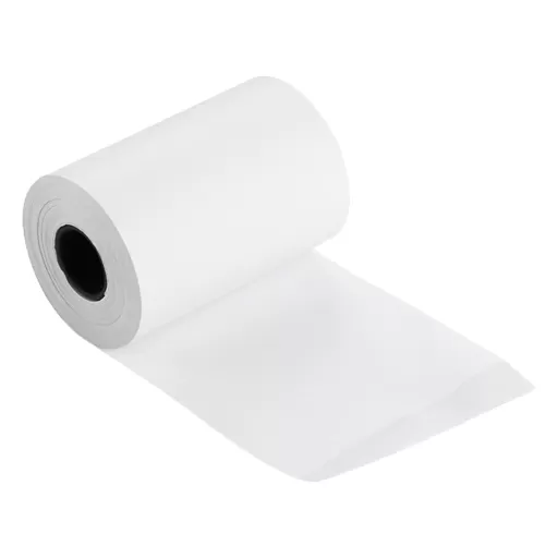 Rollo de Papel Nextep Térmico NE-528 57x40 mm c/10 piezas gramage 55 y largo 14m+5% impresión color negro - Imagen 2