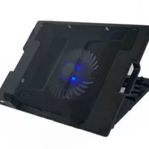 Base Enfriadora, luz led, 5 ángulos ajustables, 9 a 17 Pulgadas, Negro, BROBOTIX 917140