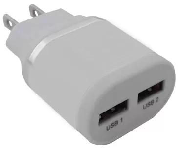 Cargador BROBOTIX 161264B, Color blanco