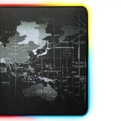 MousePad Gamer, Planisferio, Iluminado (651329) - Imagen 3