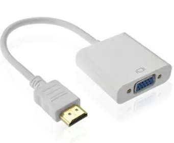 Convertidor HDMI a VGA, Blanco, BROBOTIX 110910