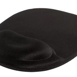 Tapete Ergonómico para Mouse de Ge PERFECT CHOICE, Negro, 20,3 cm, Gel