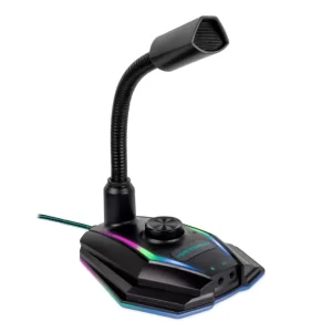 Micrófono Gamer Iluminación LED RGB Conexión USB Handler | VORTRED