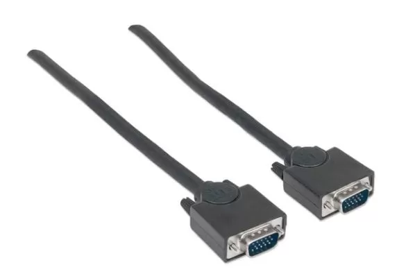 311748 Cable SVGA HD15 macho a HD15 macho, de 3.0m Color Negro, Completamente blindado para reducir la interferencia EMI. - Imagen 4