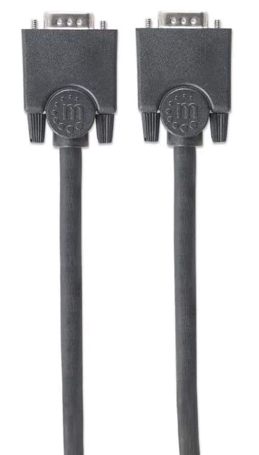 311748 Cable SVGA HD15 macho a HD15 macho, de 3.0m Color Negro, Completamente blindado para reducir la interferencia EMI. - Imagen 6