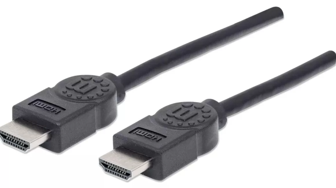 306119 Cable HDMI Blindado de 1.8mts; HDMI Macho a HDMI Macho resolucion 4K 30Hz, 3D.