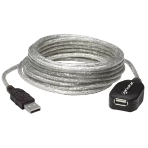 519779 Cable Extensión Activa USB de Alta Velocidad 2.0m Encadenable, A Macho / A Hembra, 5 m