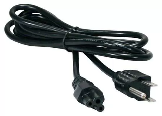 348591 CABLE CORRIENTE PARA LAP TOP (TRIPLE), 1.8 m Color Negro. - Imagen 2