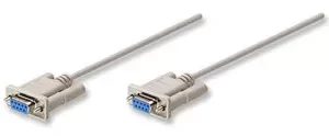 301404 Cable DB9 hembra a DB9 hembra,1.8m ,Cable Null Modem