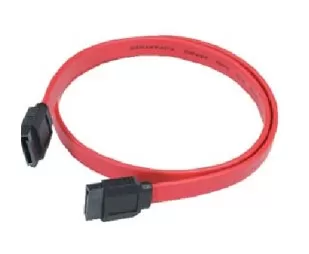 Cable SATA BROBOTIX 034358, SATA, Rojo