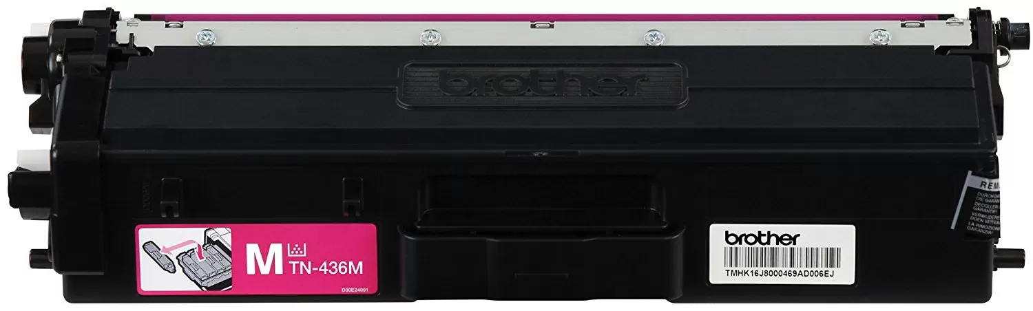 Tóner Brother Valor TN436M magenta, rendimiento aproximado 6,500 páginas, compatible con MFCL8900CDW, MFCL9570CDW, HLL9310CDW - Imagen 4