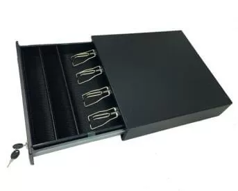 Cajón de dinero EC LINE, Negro, 4, 8, Si - Imagen 2