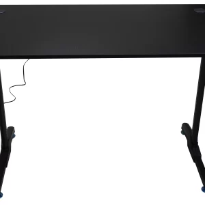 Escritorio gaming Naceb de fibra de carbono con iluminacion LED NA-0628