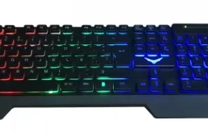 Kit Teclado y Mouse Gamer Naceb Fallen (NA-0951), Retroiluminado, Teclado y Mouse