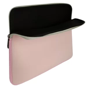 Funda para Laptop 15 Pulgadas Material Neopreno Ligero y Acolchado Bagiq Color Rosa | PERFECT CHOICE