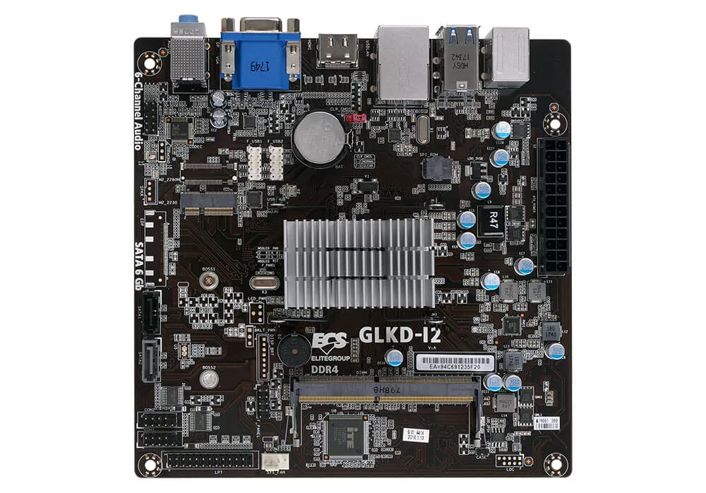 Motherboard ECS GLKD-I2-N4020, Intel, Mini iTX - Imagen 4
