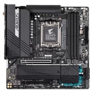 Motherboard GIGABYTE B650M AORUS ELITE AX Procesador AMD Socket AM5, support for: AMD Ryzen