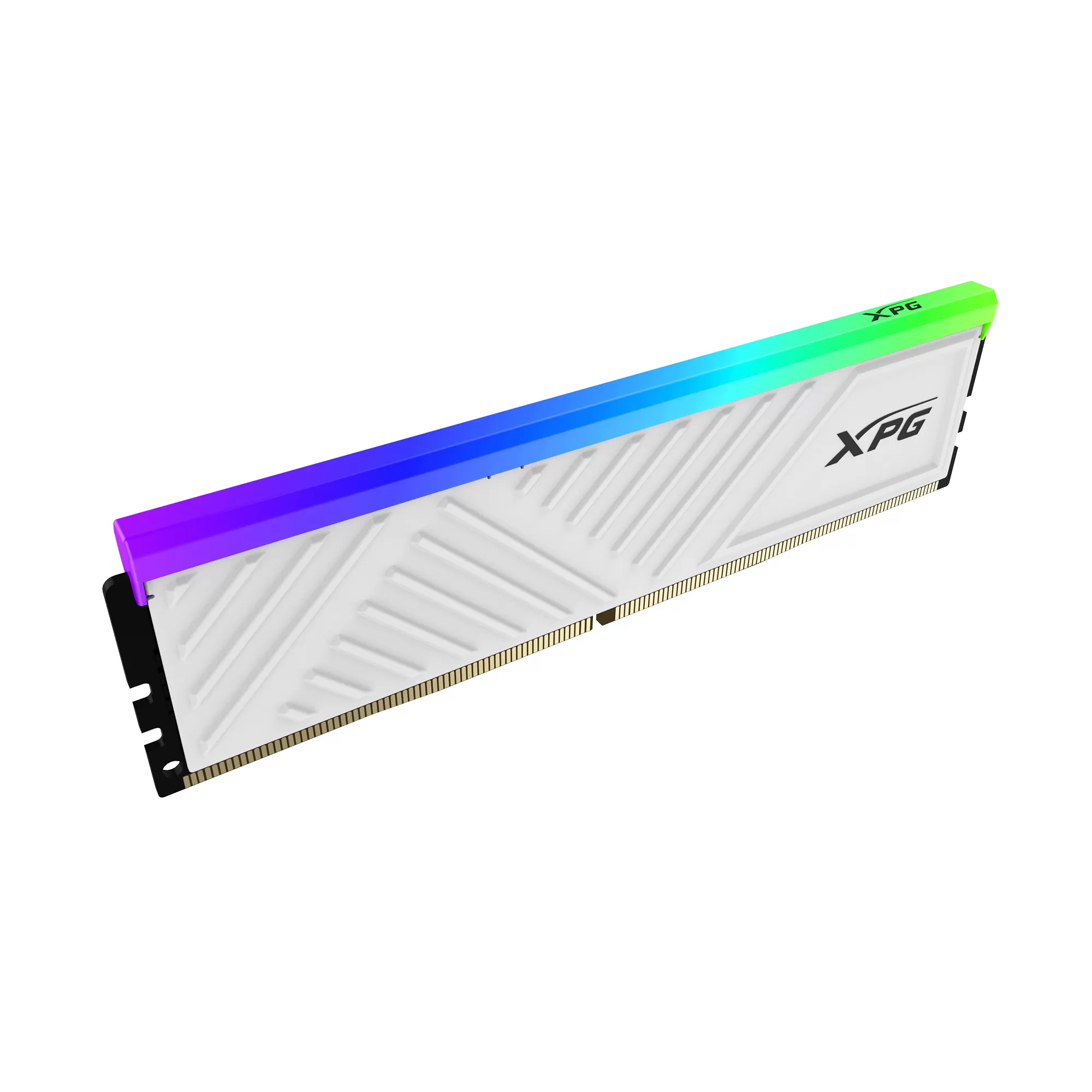 Memoria RAM ADATA XPG SPECTRIX D35G, DDR4 8GB UDIMM 3200MHz, con Iluminación RGB. Disipador BLANCO. AX4U32008G16A-SWHD35G - Imagen 2