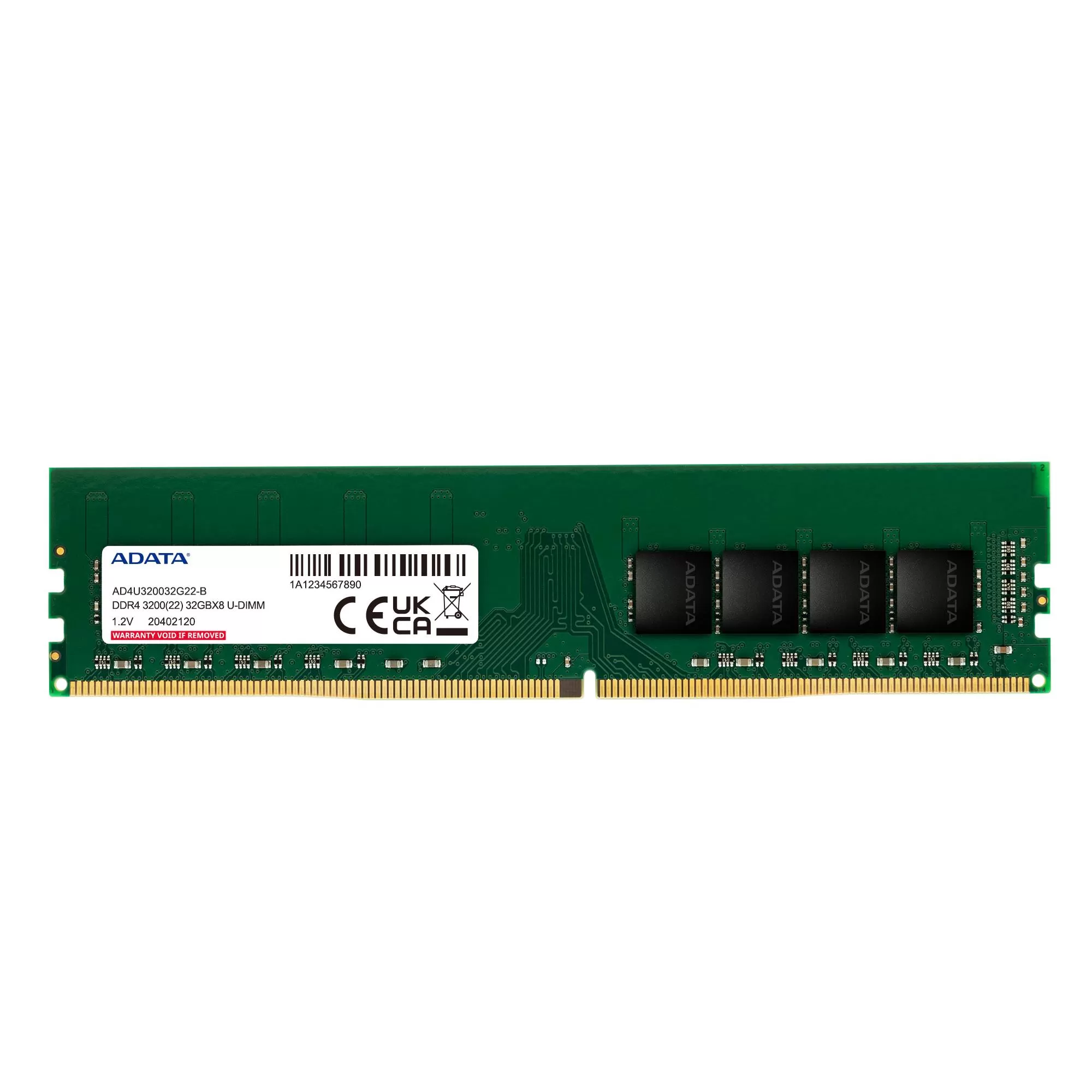 Memoria DDR4 de 16GB UDIMM 3200MHz ADATA AD4U320016G22-SGN - Imagen 2