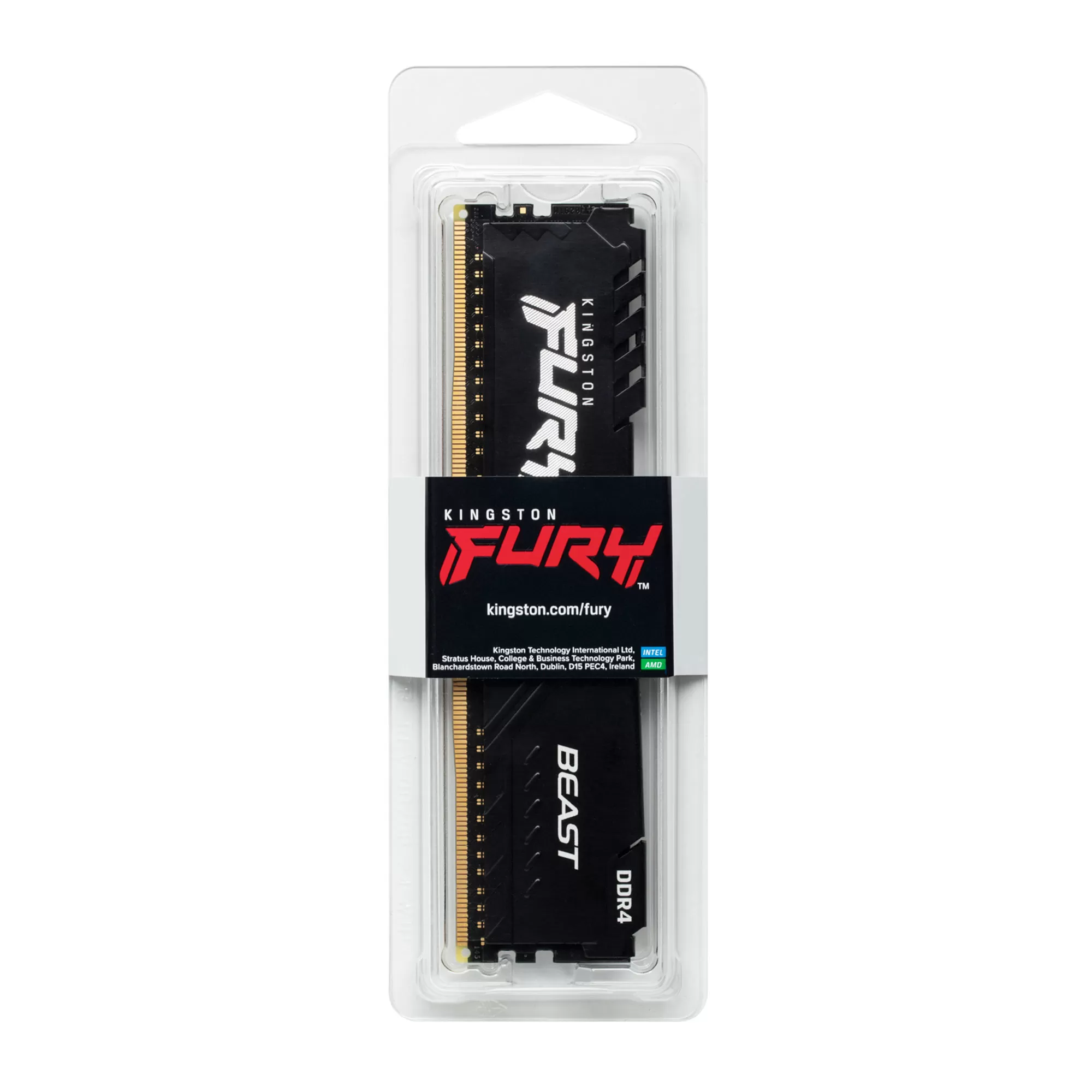 MEMORIA RAM KINGSTON FURY BEAST BLACK 8GB 3200MT/S DDR4 CL16 DIMM - Imagen 5