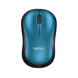 Mouse LOGITECH M185, Negro, 3 botones, RF Wireless+USB, Óptico
