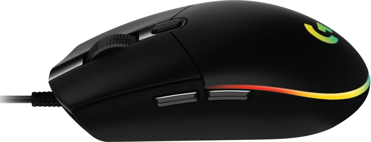 Mouse LOGITECH G203, USB, Juego, 200-8.000 dpi, Negro - Imagen 3