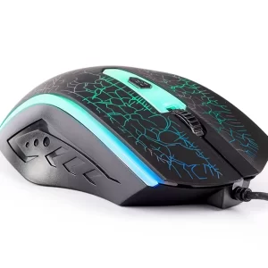 Mouse Naceb Technology NA-592NE, USB, Juego, Óptico, 1200 DPI, Multicolor