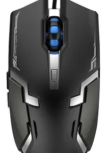 Mouse Gaming Naceb Technology NA-629, USB, Juego, Negro