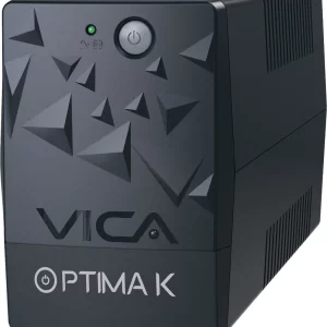 No break interactivo OPTIMA K 1000VA/500W, entrada 81/145Vca 60/50Hz, salida 120Vca 60Hz, 6 NEMA 5-15R protegidos, RJ11/RJ45, Indicadores LED