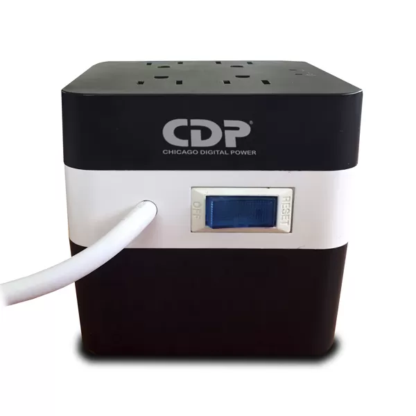 Regulador de Voltaje CDP RU-AVR604,, 4, Negro, 600 VA - Imagen 3