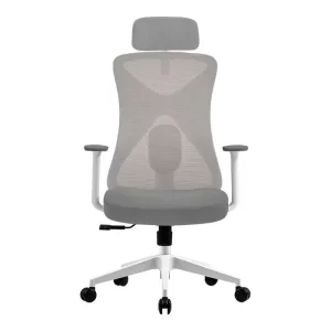 Silla FLOE PRO EC737 ACTECK ELITE SERIES Silla de Oficina Ergonómica, Ajuste lumbar, Reposa brazos Fijo, Color Blanco. AC-937245