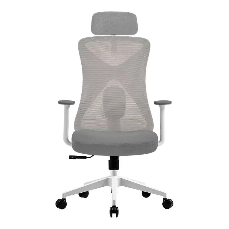 Silla FLOE PRO EC737 ACTECK ELITE SERIES Silla de Oficina Ergonómica, Ajuste lumbar, Reposa brazos Fijo, Color Blanco. AC-937245