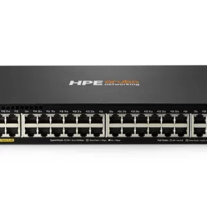 Switch HPE Aruba 2930F Gigabit Ethernet, 48 puertos PoE+ 740W, 4SFP Layer 3 stackable (JL557A)
