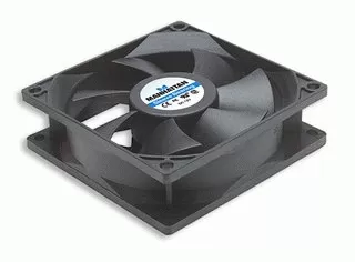 700955 Ventilador para Fuentes de Poder / Gabinetes, 80 mm, 3 pines, rodamientos tipo sleeve otorga una operación confiable y tranquila - Imagen 2