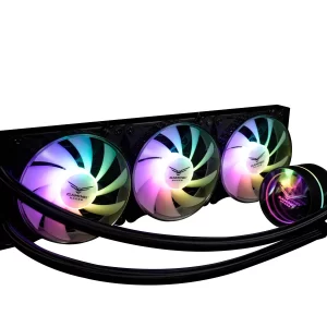 Enfriamiento liquido Naceb Technology NA-0631, Negro, Sistema de refrigeración líquida todo en uno, 33 dBa, 1800 RPM