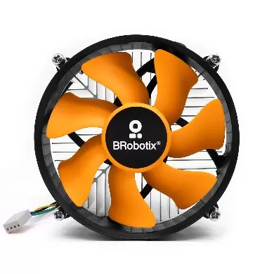 Ventilador BROBOTIX 963005, Ventilador, Naranja - Imagen 2