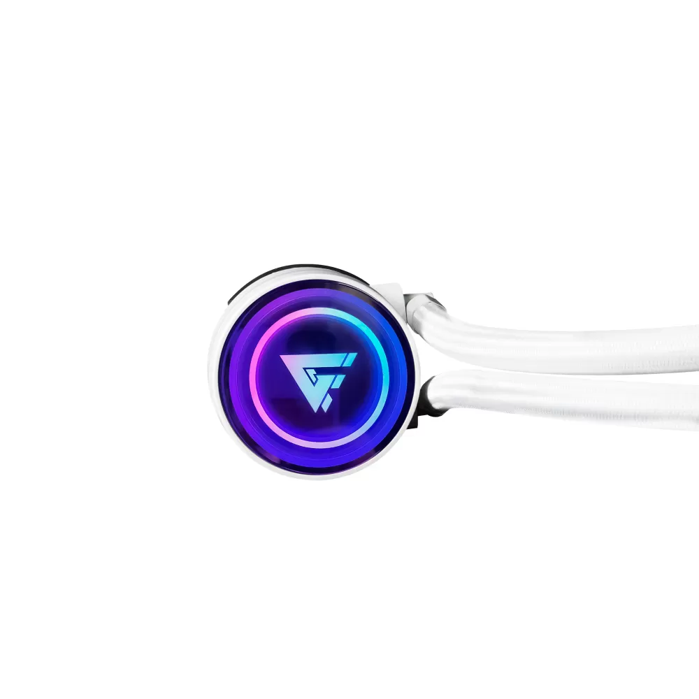 Enfriamiento liquido GAME FACTOR LQG700-WH, Blanco, Sistema de refrigeración líquida todo en uno, 23 dB, 2550 RPM - Imagen 4
