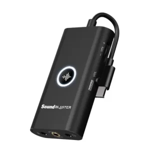 Tarjeta de sonido USB - C portátil Creative Sound Blaster G3- SB1830 G3