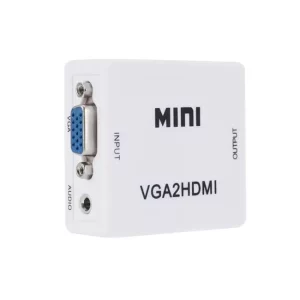 ADAPT P/CAM UB VGA A HDMI 60HZ Adaptador Mini VGA2HDMI Urban Balance Ideal para cámaras HD, consolas, Blu-ray y DVD. VGA2HDMI