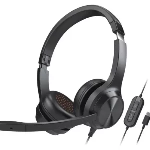 Audifonos de boton con micrófono Creative Chat USB negro