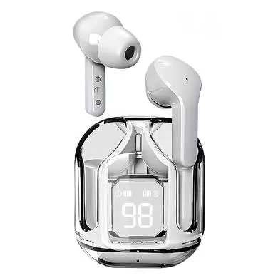 AUDIFONO BLUETOOTH TWS V5.3, MODELO MAX, EARBUDS, IN-EAR, LED DIGITAL, CONTROL TÁCTIL, UNIVERSAL, BLANCO, 6005859